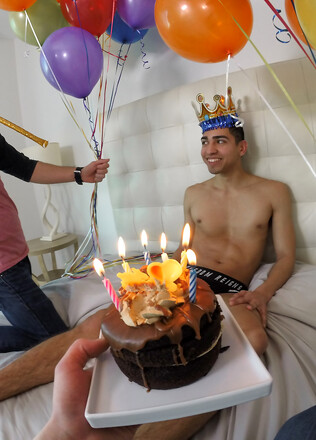 Birthday Boy Balloon Bash - Victor, Dimitri Kane, Draven Milo