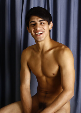 Nude studio shoots with gay boy Fox