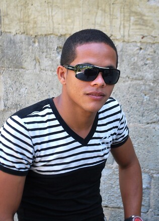 Domingo - very hot young Latino with a thick uncut Latin cock