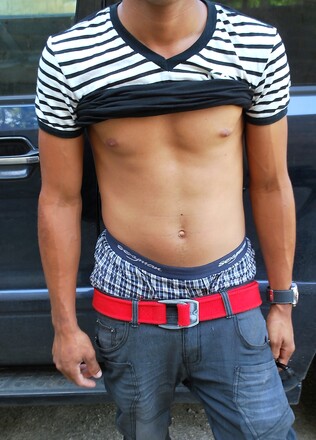 Domingo - very hot young Latino with a thick uncut Latin cock