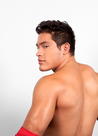 Louis Lee strokes dick
