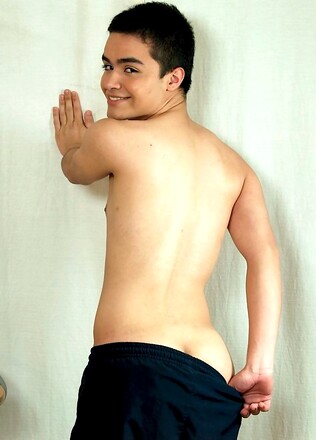 Cute latino boy Paul rides cock