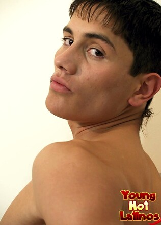 Jacking His Twink Cock