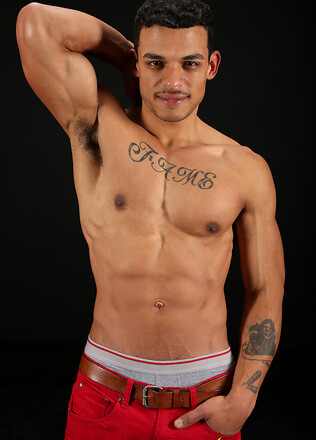 Rodrigo wanking off his dick