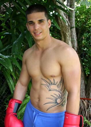 The Ride - Muscle Stud Picks Me Up and Gets Naked