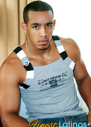 Hot latino stud Joey jerking off