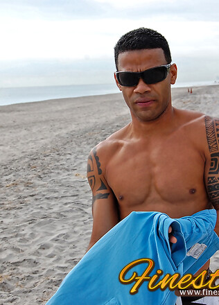 Marcos at the beach