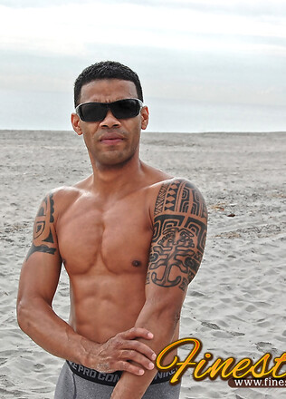 Marcos at the beach