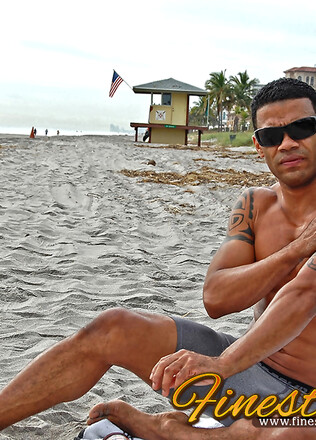 Marcos at the beach