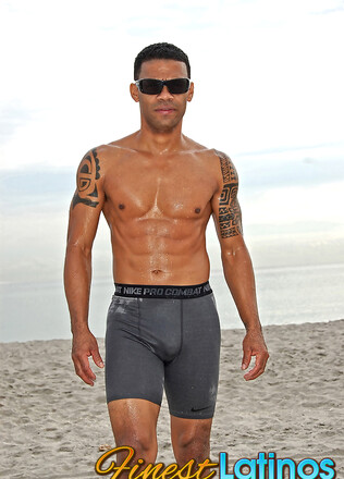 Marcos at the beach