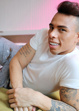 Getting my hot Colombian mate Cristian Berry off