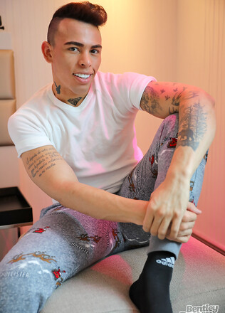 Getting my hot Colombian mate Cristian Berry off