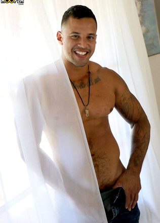 Latino Lover Tony Romero Jerks His Fat Cock